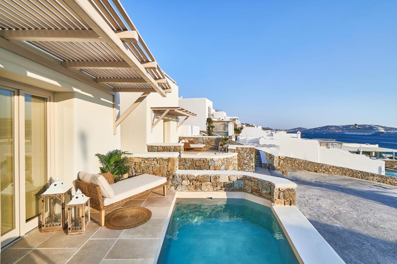 Aqua Mykonos Suites - Adults Only 图罗斯 外观 照片